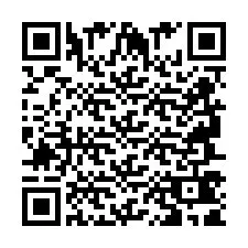 Código QR para número de telefone +2694741954