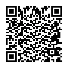 Codice QR per il numero di telefono +2694741957