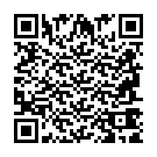 QR Code pour le numéro de téléphone +2694741985