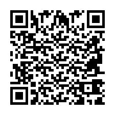 QR-koodi puhelinnumerolle +2694741987