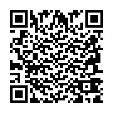 Kod QR dla numeru telefonu +2694741990