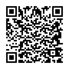 Codice QR per il numero di telefono +2694741992