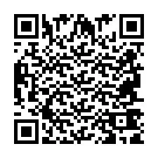 QR-koodi puhelinnumerolle +2694741997