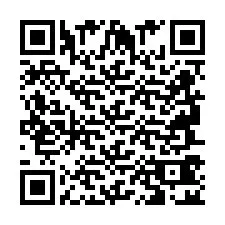 Kod QR dla numeru telefonu +2694742014