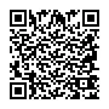 Código QR para número de telefone +2694742024