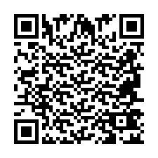 QR Code for Phone number +2694742067