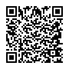 QR Code pour le numéro de téléphone +2694742078