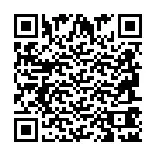 Código QR para número de teléfono +2694742101