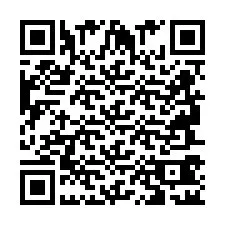 Código QR para número de telefone +2694742104