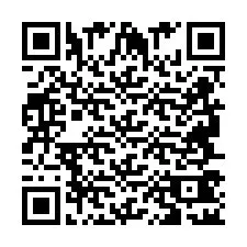 QR-код для номера телефона +2694742126