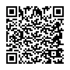 QR-код для номера телефона +2694742129