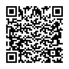 Código QR para número de teléfono +2694742140