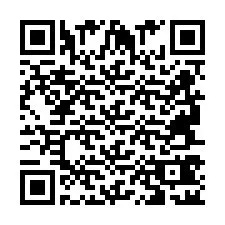 Código QR para número de teléfono +2694742143