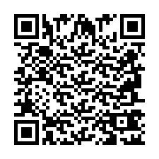 QR-код для номера телефона +2694742144