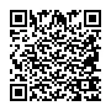 QR код за телефонен номер +2694742163