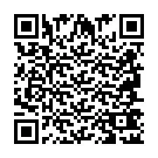 QR Code pour le numéro de téléphone +2694742168