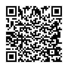 QR код за телефонен номер +2694742174