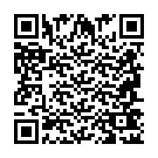 Código QR para número de telefone +2694742175