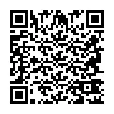 Código QR para número de teléfono +2694742192