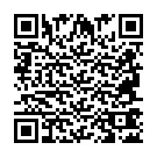 QR-koodi puhelinnumerolle +2694742213