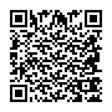 Código QR para número de teléfono +2694742246