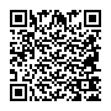 QR-код для номера телефона +2694742253