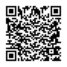 QR-code voor telefoonnummer +2694742255