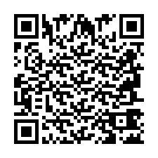 QR Code pour le numéro de téléphone +2694742284