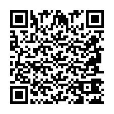 QR Code pour le numéro de téléphone +2694742288