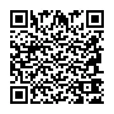 QR-код для номера телефона +2694742290