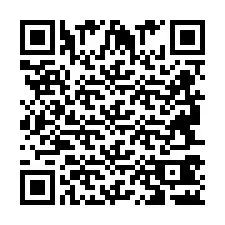 QR-code voor telefoonnummer +2694742302