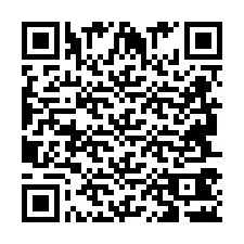 QR Code pour le numéro de téléphone +2694742306