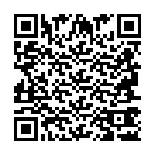 QR-code voor telefoonnummer +2694742308