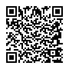 Codice QR per il numero di telefono +2694742310