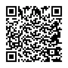 QR-code voor telefoonnummer +2694742317