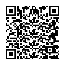 QR-koodi puhelinnumerolle +2694742332