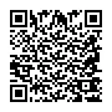 QR-code voor telefoonnummer +2694742339