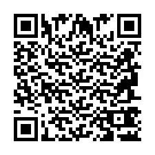 QR код за телефонен номер +2694742341