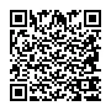 QR-koodi puhelinnumerolle +2694742342