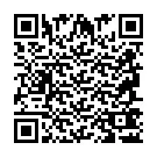 Código QR para número de teléfono +2694742361