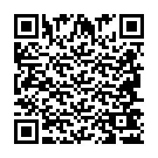 QR-код для номера телефона +2694742376