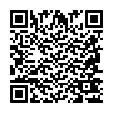 QR-code voor telefoonnummer +2694742379