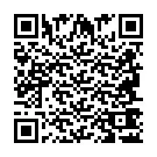 QR Code pour le numéro de téléphone +2694742396