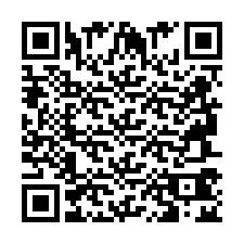 Código QR para número de telefone +2694742400