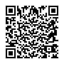 Código QR para número de telefone +2694742401