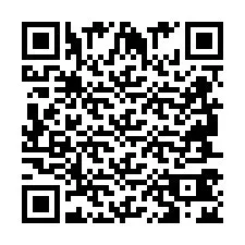 QR-код для номера телефона +2694742408