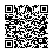 QR-code voor telefoonnummer +2694742419