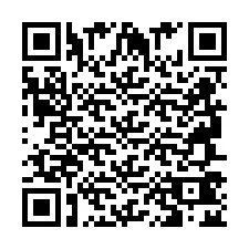 QR-koodi puhelinnumerolle +2694742420