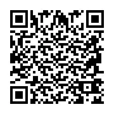 Código QR para número de telefone +2694742421