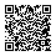 QR kód a telefonszámhoz +2694742427